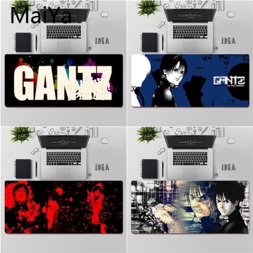 Maiya Top Quality Anime GANTZ Natural Rubber Gaming mousepad Desk Mat Free Shipping Large Mouse Pad Keyboards Mat
