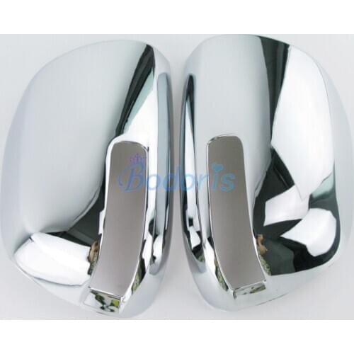 Rearview Mirror Cover Side Wing Cap Shell Case Trims 2005-2014 For toyota hilux vigo Chrome Auto Moulding Car Accessories