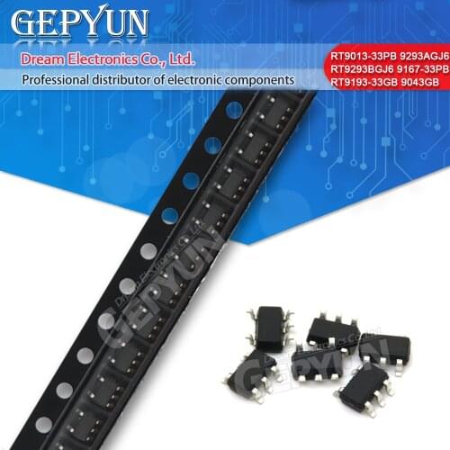 10pcs RT9013-33PB SOT-23-5 RT9013 SOT23-5 RT9013-33 RT9293AGJ6 RT9293 RT9284A-20 RT9293BGJ6 RT9167-33PB RT9167-33PB RT9043GB