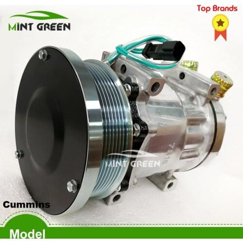 For Auto ac compressor For Cummins QSX15 Air Conditioning AC Compressor