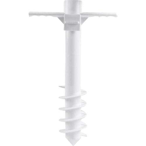 2Pc Five-Spiral Beach Umbrella Accessories Outdoor Sun Umbrella Base Universal Beach Umbrella Sand Anchor Stand