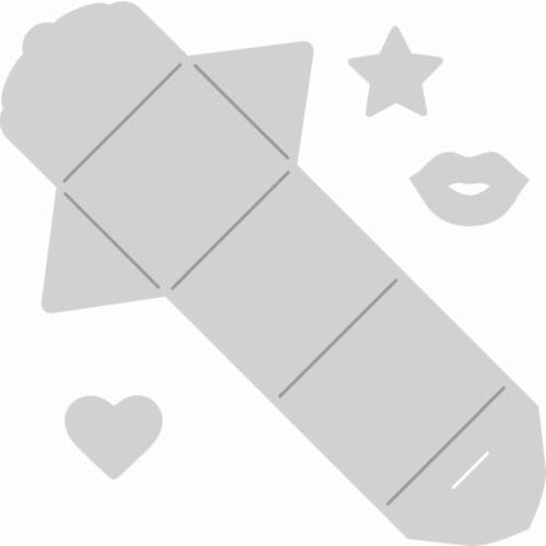 2020 New 3D Envelope Metal Cutting Dies For Cut Paper Embossing Making Heart Greeting Card Album DIY Scrapbooking No Stamps Sets