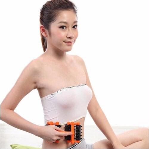 Acupressure 4 Car Wheels Style Hand-Held Full Body Massager Relaxation Roller Body slimming roller massager massageador