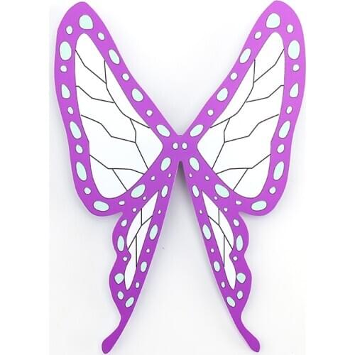 Anime Demon Slayer Kimetsu No Yaiba Cosplay Hairpins Kochou Shinobu Tsuyuri Kanawo Butterfly Headwear Cosplay Accessories Props
