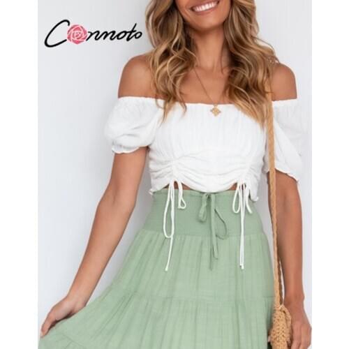 CONMOTO Blouses With Sleeves
