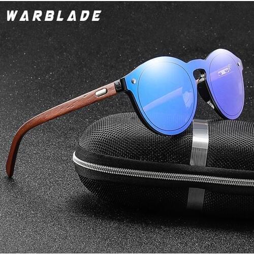 Wooden Sunglasses Men Fashion Rimless Wood Sunglasses Women Brand Designer Spectacles Oculos de sol masculino with box