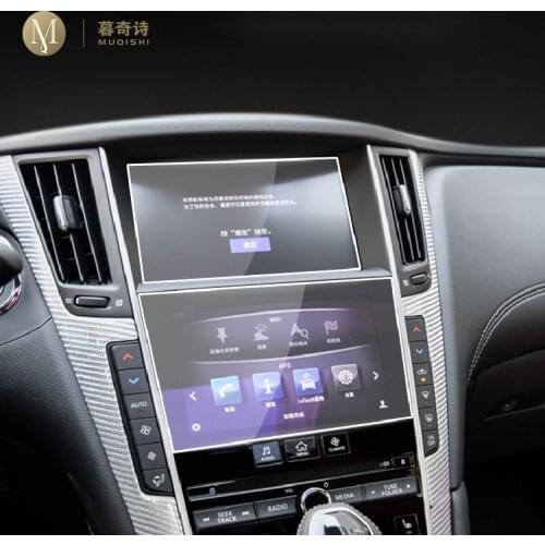 For Infiniti Q50 Q60 2016-2020 Car GPS navigation film LCD screen Tempered glass protective film Anti-scratch Film Accessories