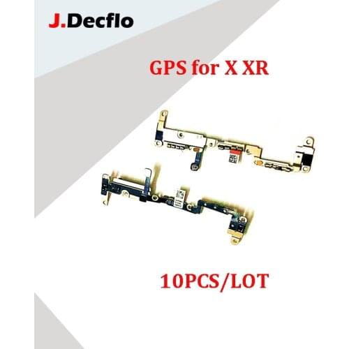 JDecflo 10Pcs/Lot Wifi Bluetooth Antenna Signal Flex Cable For iPhone X XR XS Max On Charging Ribbon Replacement Parts Repair