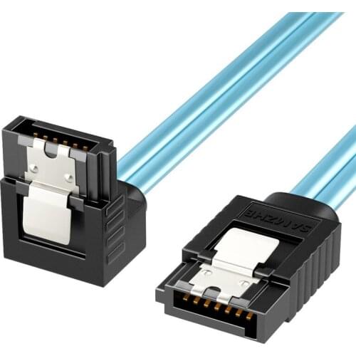 SATA III 6.0 Gbps Cable with Locking Latch for Hdd SSD DVD PC Computer Data Cable 50/100cm