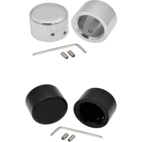 Front Axle Nut Cover Cap Bolt for Harley Touring Softail Road King FLTR FLHT FLHRC Electra Tri Glide Sportster Dyna V-Rod