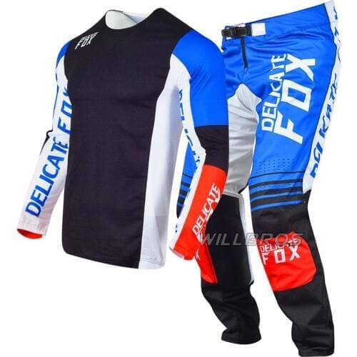 Motorbike Suit 2020 Delicate Fox Flexair Mountain Bicycle Offroad Racing Jersey Pants Scooter Riding Mens Gear Set