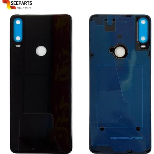 Housing For Alcatel 3X 2019 5048 5048u 5048y Glass Battery Cover Repair Replacement Back Door Phone Rear Case With Logo