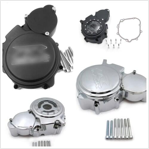 Left Engine Stator Cover See Through For Suzuki 2006-2019 GSXR 600 750 W/Gasket Aftermarket Free Shipping Motorcycle Parts