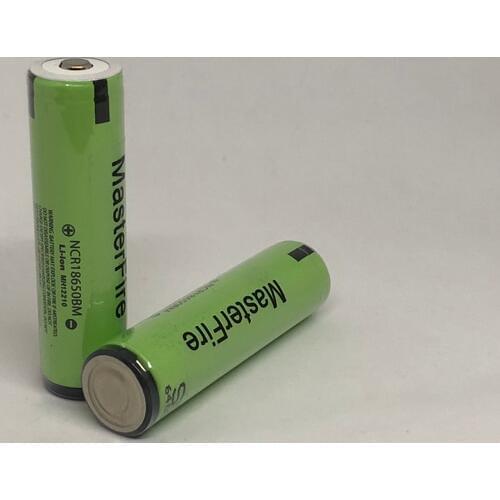 MasterFire 2pcs/lot Original Protected 3.7V 3200mAh NCR18650BM 18650 10A Current Power Tool Battery Cell with PCB For Panasonic
