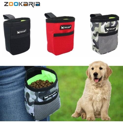 Mini Outdoor Portable Training Dog Snack Bag Pet Supplies Strong Wear Resistance Large Capacity Puppy Snack Reward Waist Bag
