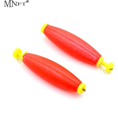 MNFT 10Pcs Red Sea Fishing EVA Foam Tackle Float Classic Fishing Bobber Round / Oval Type Bobbers Spring Float
