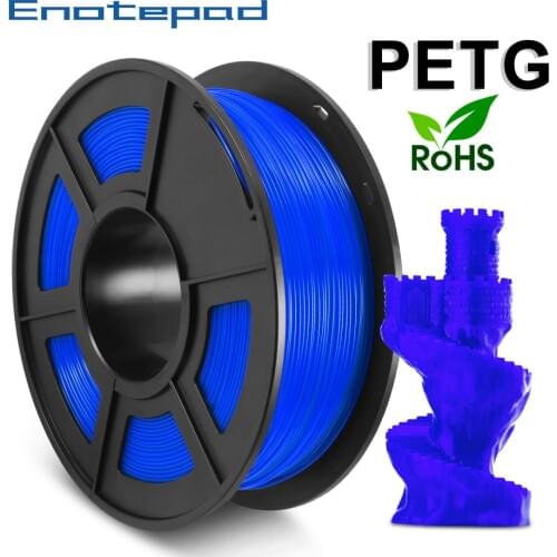 Enotepad PETG filament 1.75mm 3d printer 1kg new HOT SALE sublimation with 0.02 tolerance for teenages explore imagination