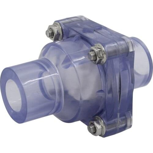 Non return valve pvc anti return valve no return check valve water for sewer pipe internal diameter DN15-DN50 Drain