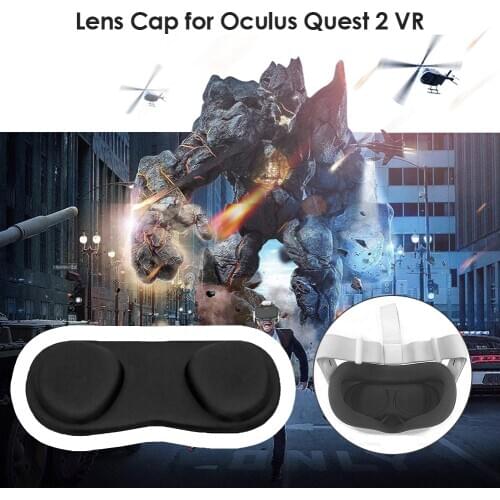 Suitable For OCULUS Quest 2 VR Glasses Lens Cover VR Lens Accessories Dustproof Scratch Proof And Shockproof Soft Lens Cover