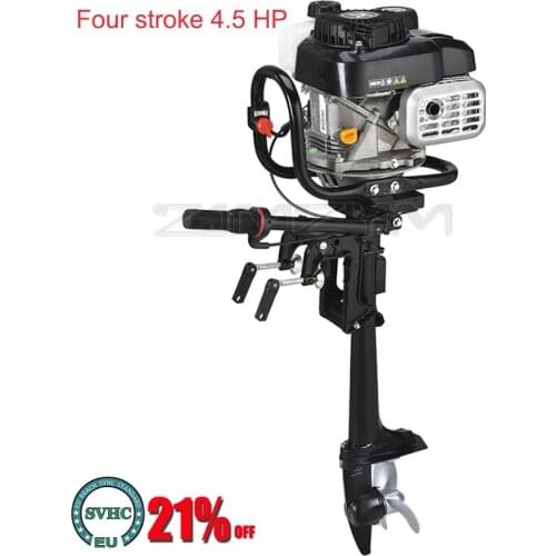 Powered Outboard Propeller Four-stroke Gasoline Diesel Engine Kayak Outboard Propeller Hook Four-stroke 4.5/5.5 Horsepower