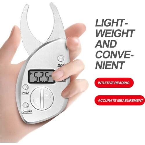 Body Fat Measurement Testing Caliper Digital Fat Caliper Clamp Weight Loss Test Fat Thickness Measurement
