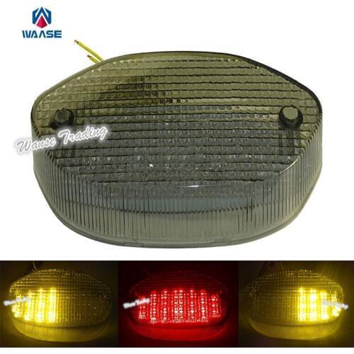 Waase E-Marked Tail Brake Turn Signals Integrated Led Light Smoke For 2001 2002 2003 2004 2005 2006 For BMW F650CS F650 CS K14
