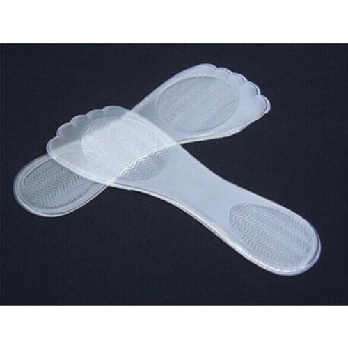 1Pair Non-Slip Sandals High Heel Arch Support Cushion Woman Shoe Insoles Cushion Pads Silicone Gel Shoes Insole Pad