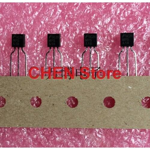 10PCS FAIRCHILD MPSA18 TO-92 Triode 0.1A 45V PASS A18