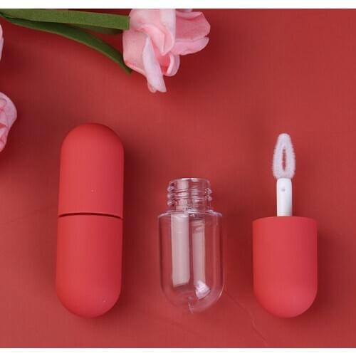 4.5ML Empty PE Lip Gloss Tubes Plastic Mini Sample Cosmetic Container Lip Gloss Sub-bottle DIY Makeup Tools