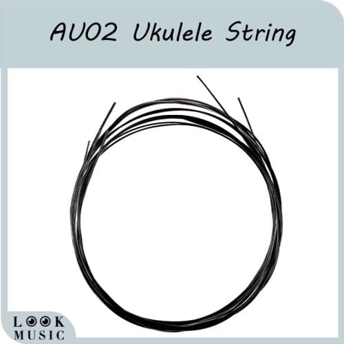 Alice AU02 Ukulele Strings Black Nylon 4 Strings Mini Hawaiian Guitar Strings