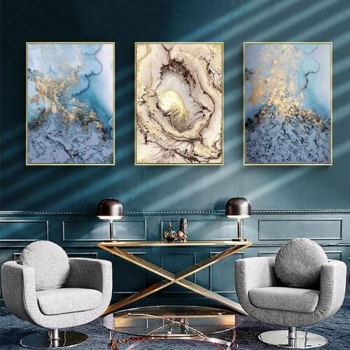 Diy Diamond Painting Abstract Modern Clouds 5D Diamond Embroidery Diamond Art Kit Home Decortion Wall Stickers 3 PiecesZP-4949