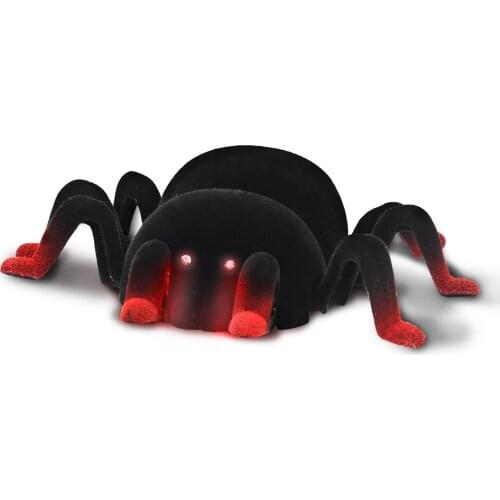 Car Rechargeable Remote Controlled Spider Gift Simulation Children Toy Wall Climbing 360 Degree Rotation Halloween Stunt Fun