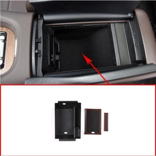 For Mercedes Benz GLE Class GLE350 400 W167 2020 Car Central Armrest Storage Box Container Tray Organizer With AMG LOGO
