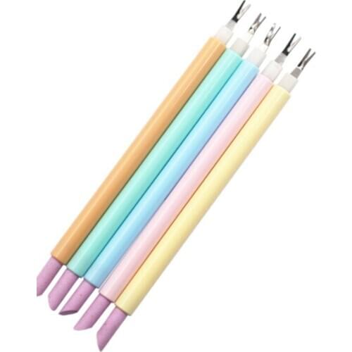 Double-Head Tool Remover Skin Cuticle Tools Grinding Light Tool Reusable Trimmer Eco-Friendly Cuticle Remove Pusher