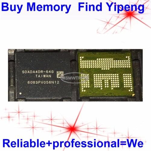 SDADA4DR-64G BGA254Ball EMCP 64+48 64GB Mobilephone Memory New original and Second-hand Soldered Balls Tested OK