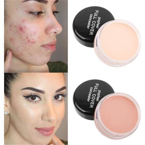 Face Makeup Concealer Cream Full Cover Scars Acne Cover Smooth Eye Lip Contour Color Correction Liquid Foundation Concealer