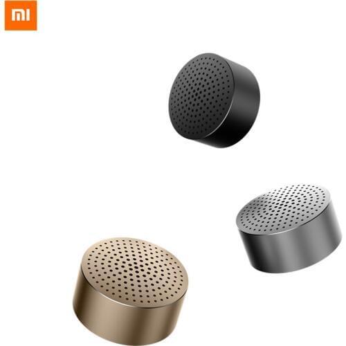 Xiaomi Mini Speaker Noise Cancelling Portable Wireless Bluetooth Control Stereo Handsfree Speaker For Mobile Phones IOS Android