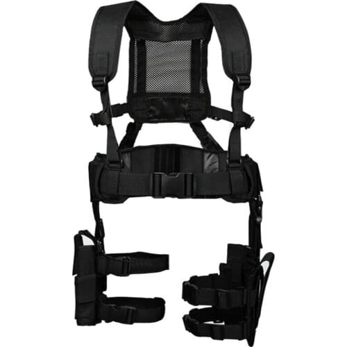 Molle Tactical1000d Nylon Belt Hunting Convenient Combat Girdle Adjustable Soft Padded With Pouch and 5.56mm Mag Pouch Bag