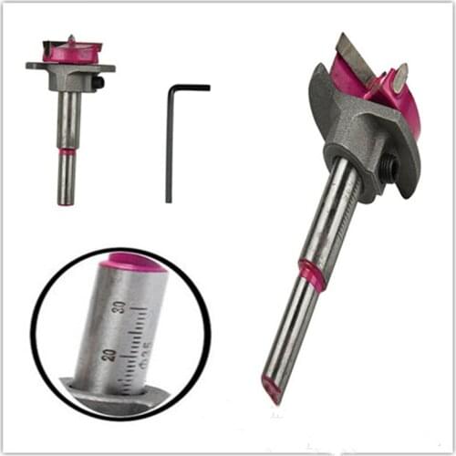 Hinge hole opener split 35mm positioning woodworking punch bit cabinet door hinge hinge plastic reaming