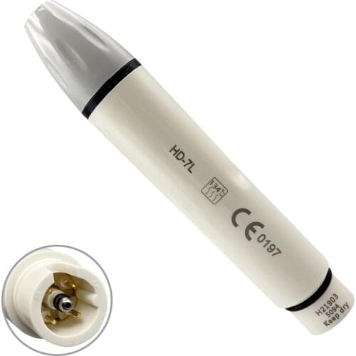 Dental Ultrasonic Scaler Handpiece Detachable Ultrasonic Piezo Scaler Handle Fit With DTE EMS WOODPECKER Scaler Tips