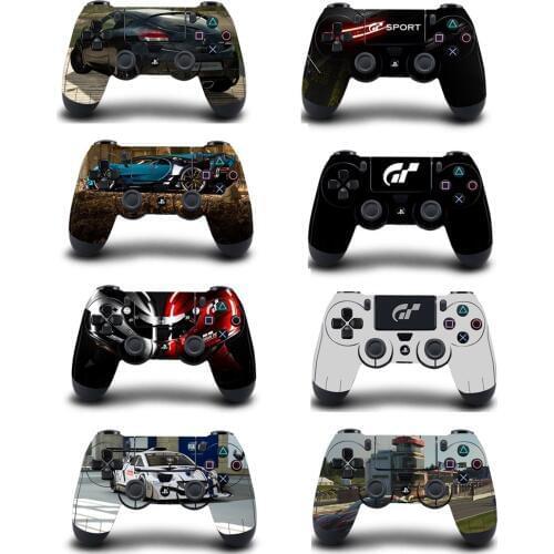 GT Sport Protective Sticker Cover For PS4 Controller Skin For DualShock 4 Playstation 4 Pro Slim Decal PS4 Skin Sticker Vinyl