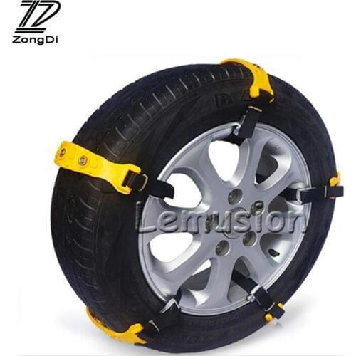 ZD 10pcs For Citroen C5 C4 C3 Mini Cooper Opel Astra H G J Vectra C Saab Opel Astra H J G Car Tire Anti-skid Snow Tyres Chains