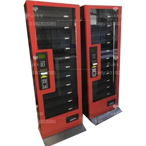 11 QTY of channels circuit control Spiral launch ticket orange juice vending machine with coin