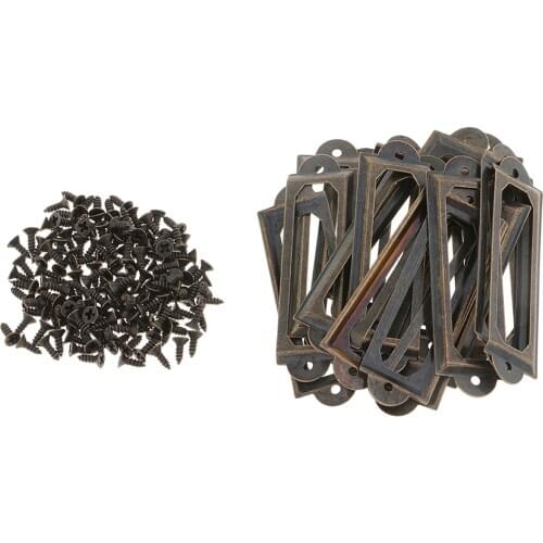 20pcs Label Frame 59x17mm Filing Cabinet Label Holders Name Tag Card Holder Frames Labels, Indexes Supply