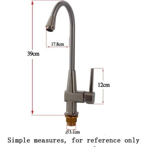 2015 New Arrival Brushed Faucet Handles Wire Drawing Kitchen Faucet Copper Cold Vegetable Washing Basin Hot And Water Sink Tap