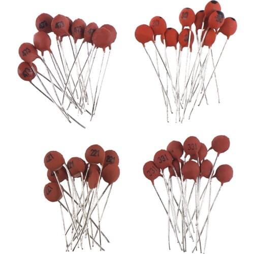 300pcs / Lot Ceramic Capacitor Set Electronic Components Package Capacitor Assorted Kit Samples Diy