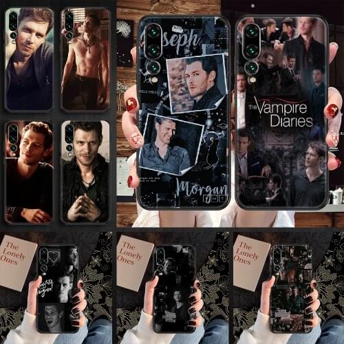 Klaus Mikaelson Phone case For Huawei P Mate P10 P20 P30 P40 10 20 Smart Z Pro Lite 2019 black luxury prime art funda fashion
