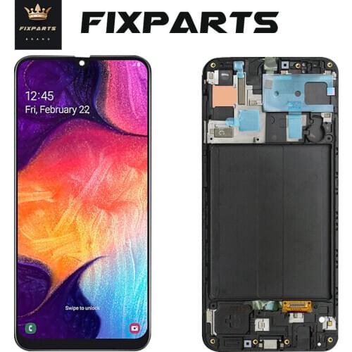 For SAMSUNG GALAXY A10 A105 A20 A205 A30 A305 A40 A405 A50 A505 A60 A606 A70 A80 A10 M10 M20 LCD Display Touch Screen With Frame