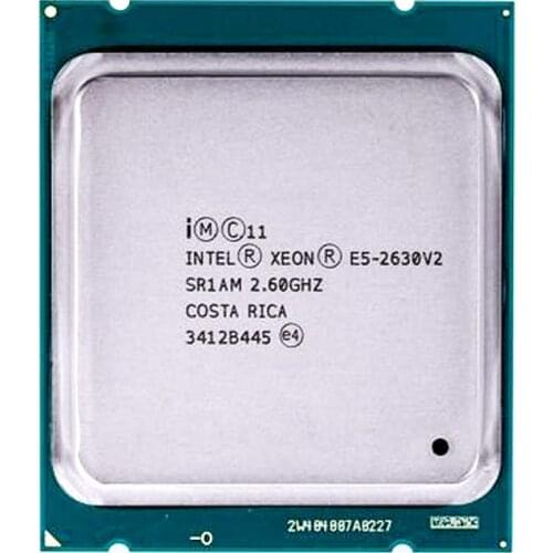 Intel Xeon E5 2630 V2 e5 2630 V2 E5-2630 V2 Server processor SR1AM 2.6GHz 6-Core 15M LGA2011 CPU