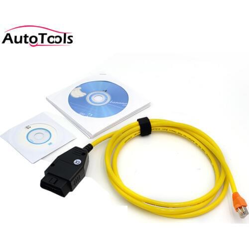 ESYS Data Cable For ENET Ethernet to OBD Interface E-SYS ICOM Coding for F serie CAR Diagnostic-tool Cable